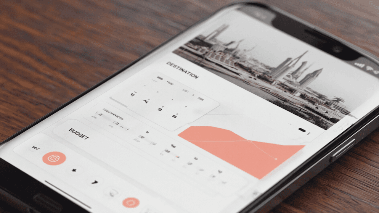 AI Trip Planner mockup